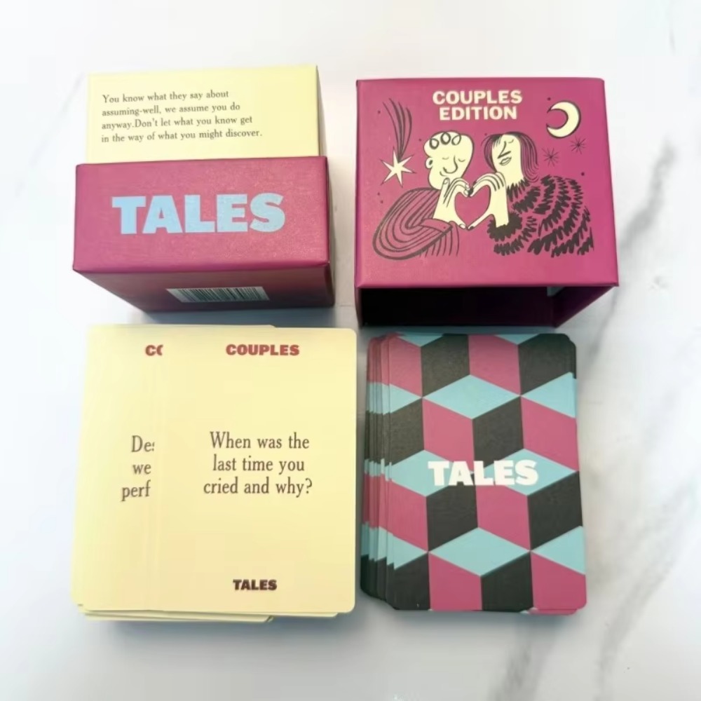 Party Games Night - TALES Konuşma Başlatıcı Kartları, Aile ve