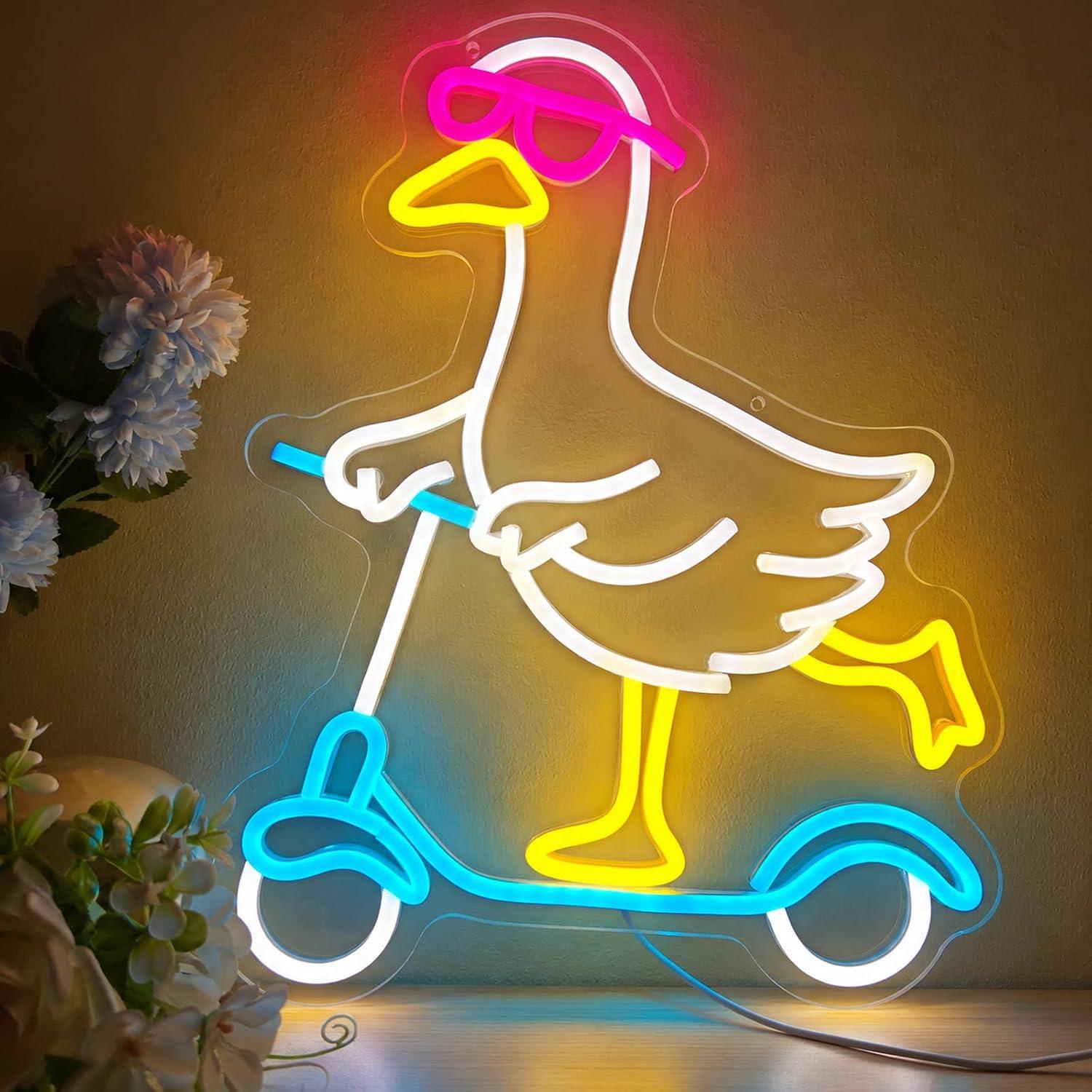 Party Games Night - Ördek Neon Tabelası, Oyun Odası, Bar,