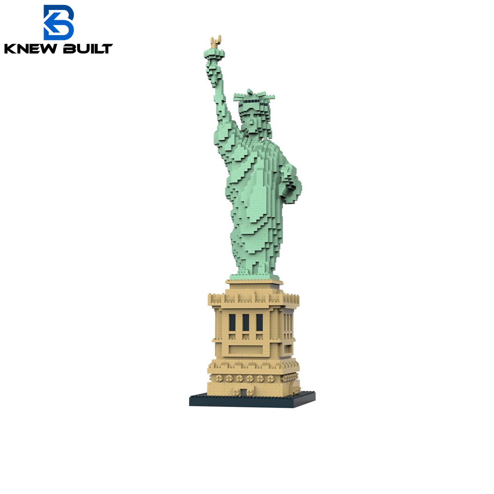 Lego Set Creator - Özgürlük Aydınlanmış ABD Özgürlük Heykeli Mikro