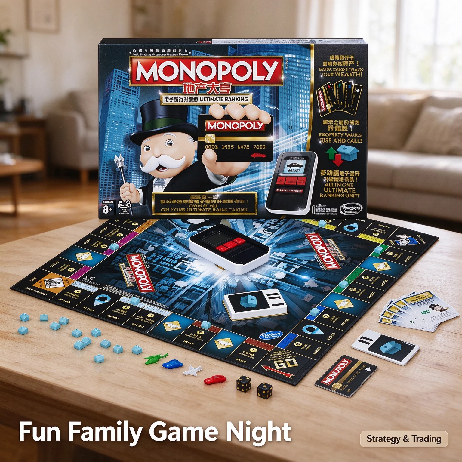 Hasbro Monopoly Ultimate Banki - Hasbro Game Monopoly incelemesi ve fiyatı