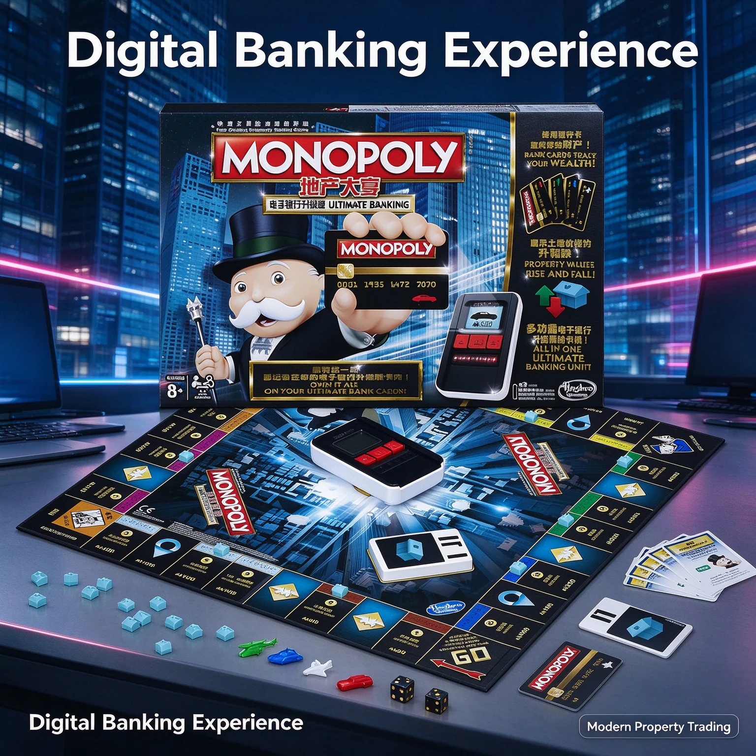 Hasbro Monopoly Ultimate Banki - Hasbro Game Monopoly incelemesi ve fiyatı