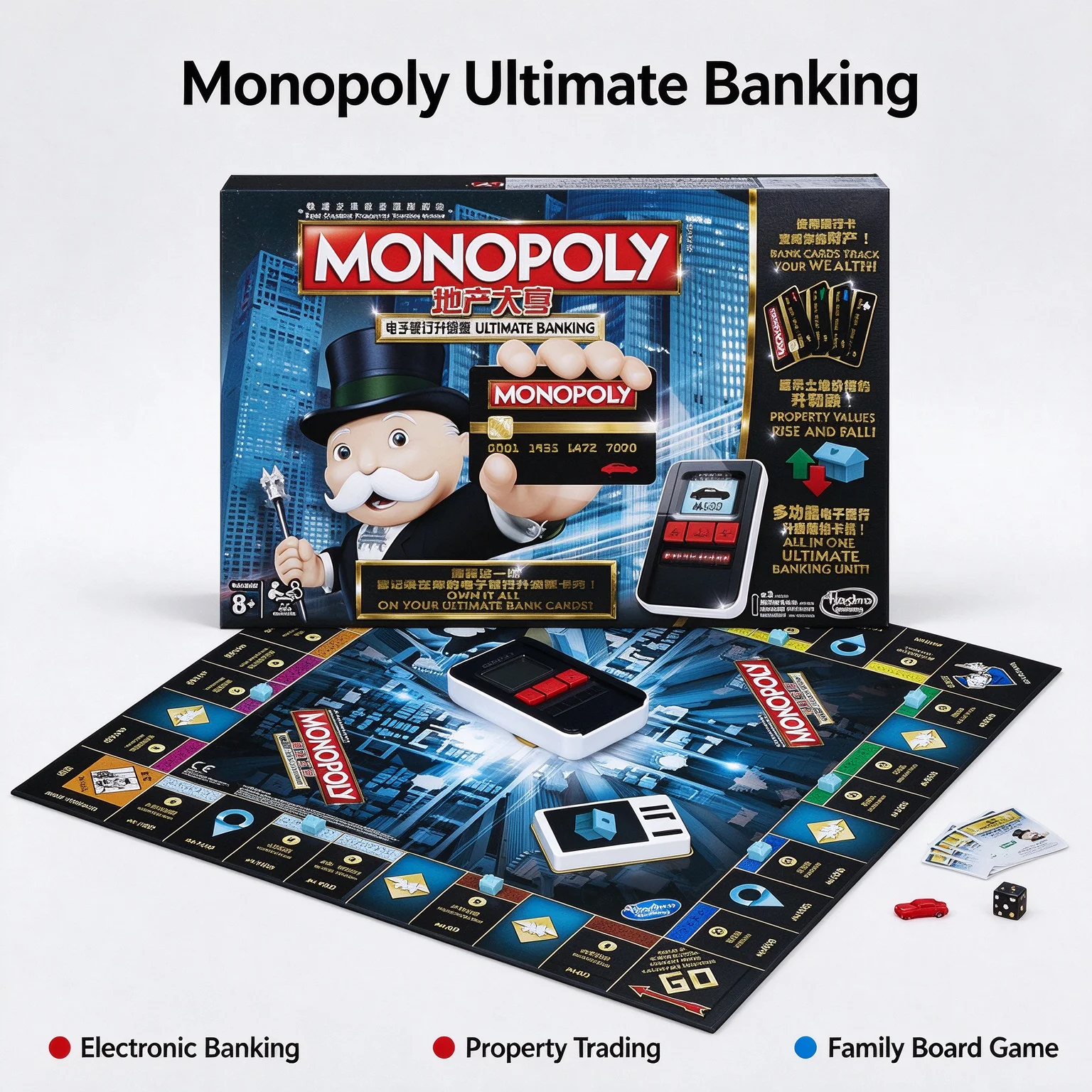 Hasbro Monopoly Ultimate Banki - Hasbro Game Monopoly incelemesi ve fiyatı