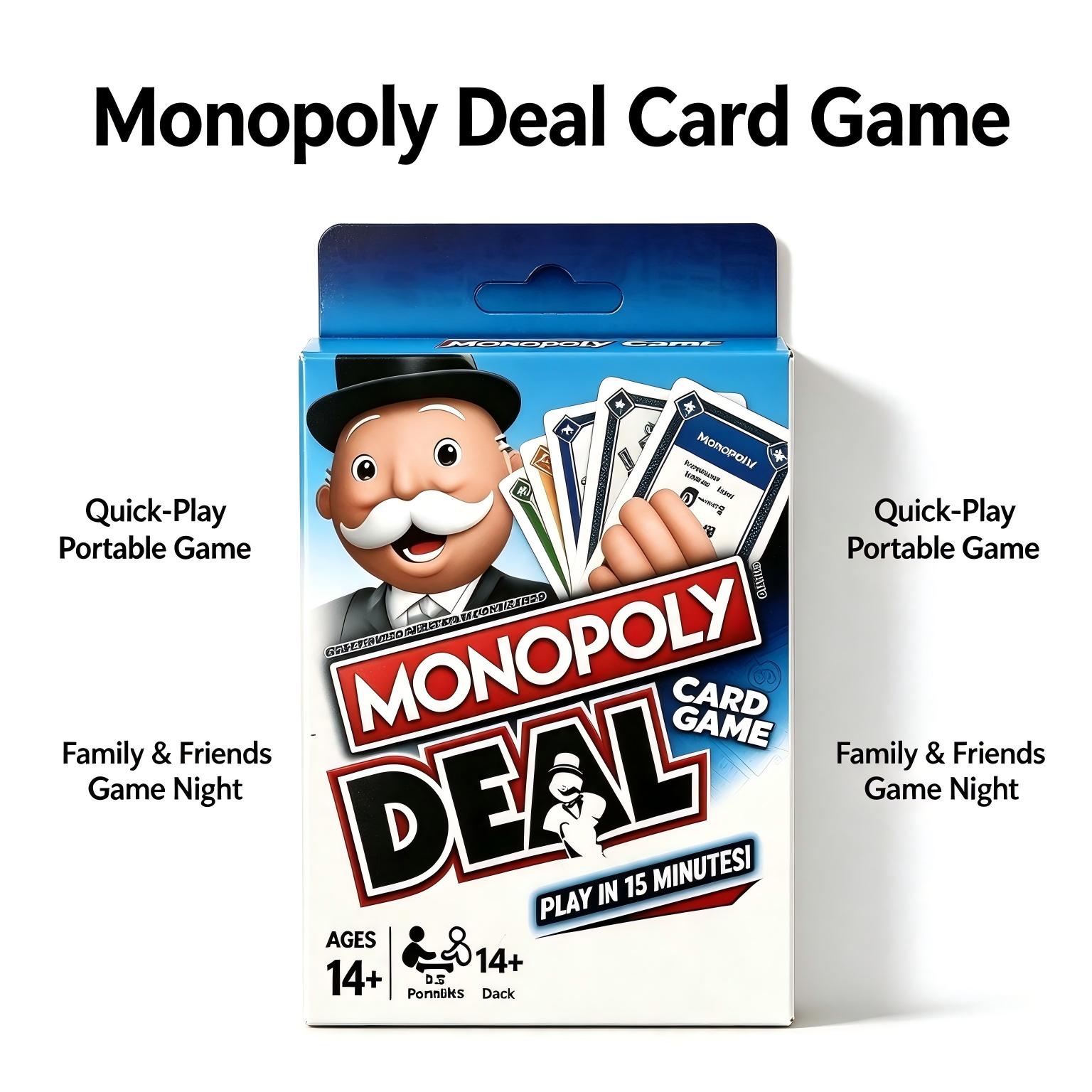 Monopoly Deal Kart Oyunu, Aile - Hasbro Game Monopoly incelemesi ve fiyatı