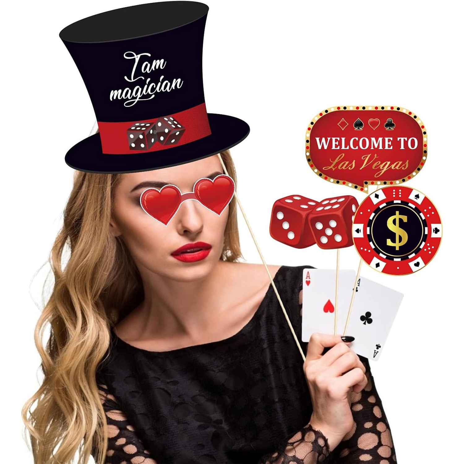 25 adet/takım Las Vegas Casino - Party Games Night incelemesi ve fiyatı