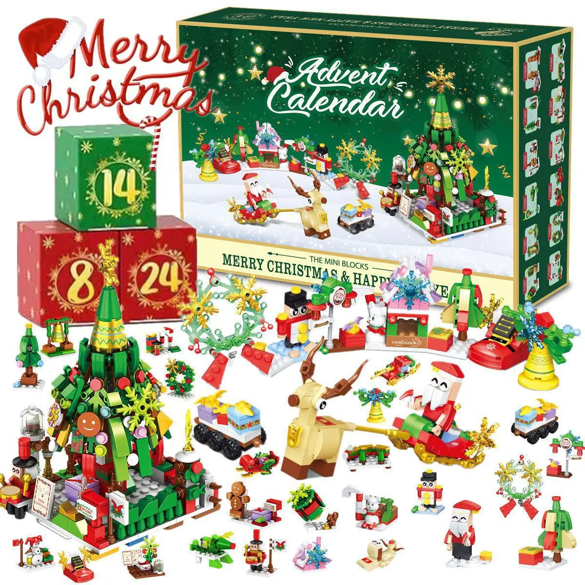 Yeni 24 Yıl Noel Temalı Yapı B - Party Games For Adults And Kids incelemesi ve fiyatı
